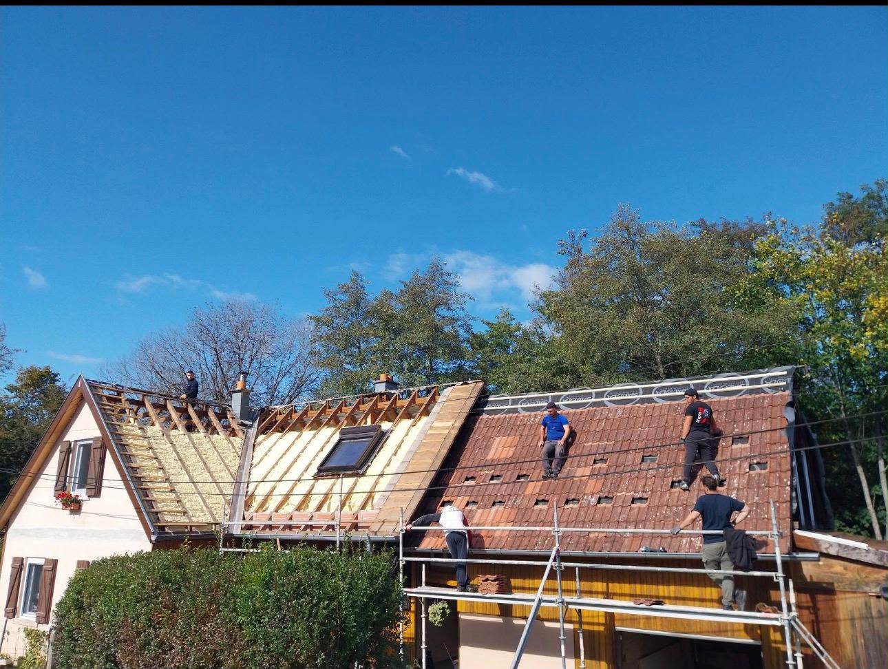 Toiture rénovée par Adan Couverture à Belfort